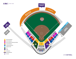 tiger park softball seating chart lsusports net the