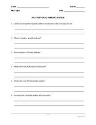 Lymphatic System Lesson Plans Worksheets Lesson Planet