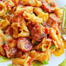 Spicy Sausage Pasta Kevin Amanda Food Travel Blog Recipe Spicy Sausage Pasta Best Pasta Recipes Spicy Sausage