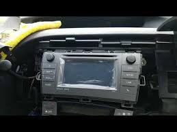 How To Remove Radio Navigation Touch Screen From Toyota Prius 2015 For Repair Youtube Toyota Prius Toyota Prius 2015 Radio