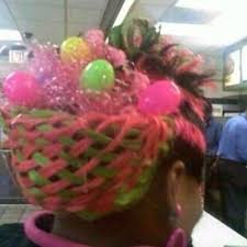 My girls and i have had a lot of fun doing silly hairdos for some of our easter bunny door. Happy Easter Poorly Dressed Fashion Fail