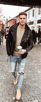 Pin On Leather Jacket Outfits