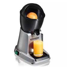 Hic citrus juicer reamer with handle and pour spout, heavyweight glass. Proctor Silex 66900 Electric Citrus Juicer W 3 Reamer Sizes Aluminum 120v
