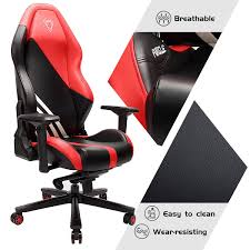 Furgle Office Gaming Chair Racing Style High Back Office Chair Pu Leather Executive Ergonomic Swivel Office Gaming Chair High Back Office Chair Patterned Chair