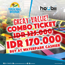 / dapatkan diskon promo paling murah, fasilitas pondok pakuan yang terletak di bogor, 2,4 km dari jungleland adventure theme park dan 3,5 km. Combo Ticket Pondok Indah Waterpark X Houbii