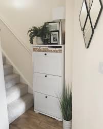 Justcwtch Aimee Is Keeping Her Hallway Clutter Free With The Use Of Our Brusali Shoe Cabinet With A Little Space For All Things Valuab In 2019 Ikea Living Room Ikea Shoe Cabinet