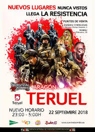 Survival Zombie Teruel Deacero Producciones Artisticas