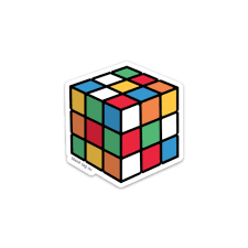 You only have to learn 6 moves. The Rubix Cube Sticker Blank Tag Co Coloring Stickers Cool Stickers Bubble Stickers