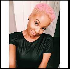 Pretty Pink Twa Black Hair Information Community Hair Color Pastel Natural Hair Styles Short Natural Hair Styles