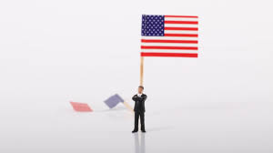 National governing body for flag football since 1971, est. Businessman Standing In Front Of Flag Of Usa And Fallen Flag Of France Creative Commons Bilder