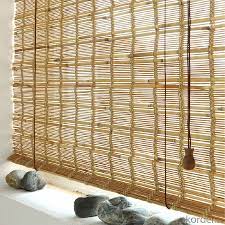 Bamboo wooden beaded door curtain summer blind fly mosquito bug screen 175x90cm. Pull Rope Curtain Bamboo Garden Fence Screen Real Time Quotes Last Sale Prices Okorder Com