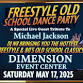 Freestyle Old School Dance Party and a Tribute to Michael Jackson