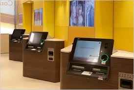 First Look How Wells Fargo Envisions A Smaller Branch Bank Interior Design Bank Design Wells Fargo