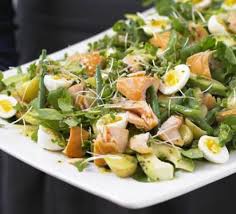 Smoked salmon cress breakfast recipes / smoked salmon cream cheese and watercress rolls recipe delicious magazine : Hot Smoked Salmon Potato Salad