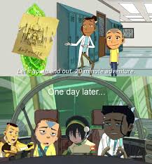 So i saw it and seriously though, which is a better version of a hallucinogenic plant induced freak out? Sand Benders Ruin A Perfectly Good Sakka Adventure Cactus Juice Partially Redeems It Avatarmemes