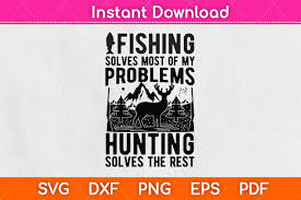 Download Funny Fishing And Hunting Svg Cut File Graphic By Graphic School Creative Fabrica Yellowimages Mockups