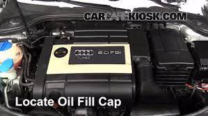 How To Add Oil Audi A3 2006 2013 2007 Audi A3 2 0l 4 Cyl Turbo
