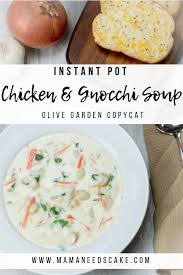 Instant Pot Chicken And Gnocchi Soup Olive Garden Copycat In 2020 Gnocchi Soup Instant Pot Chicken Chicken Gnocchi Soup Olive Garden