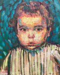 Penny” 18” x 24” oil