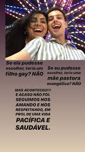 Matheus santos, o seu primogênito que faleceu aos 17 anos de uma meningite viral em 2016 independente da criação tida ou da família que vive, da posição social ou financeira, os filhos tem o livre arbítrio para escolher o caminho que quer. Bomba Filho Da Pastora Eyshila Quebra Silencio Escancara Verdade Sobre Ser Gay E Choca Ao Aparecer Montado Fofocas E Famosos