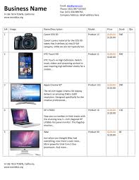Product price list create a list of products your company sells using this accessible price list template for excel. 49 Free Price List Templates Price Sheet Templates á… Templatelab