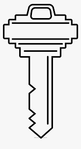 Its meaning differs from one program to another, but it usually moves. House Key Coloring Page Portable Network Graphics Hd Png Download Kindpng
