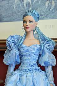 Blue Skies Glinda Barbie Costume Glamour Dolls Fashion Dolls