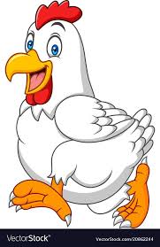 Cartoon Happy Hen Walking Download A Free Preview Or High Quality Adobe Illustrator Ai Eps Pdf A Cartoon Clip Art Art Drawings For Kids Cute Animal Drawings