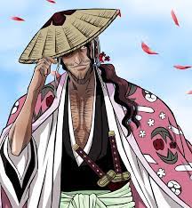 Coloured Kyouraku Shunsui Bleach Anime Shunsui Kyoraku Kyoraku Shunsui