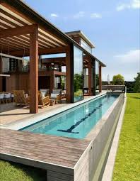Long Pool Long Pool The Post Long Pool Appeared First On Terrasse Ideen Swimming Pool Designs Lap Pool Designs Small Backyard Design