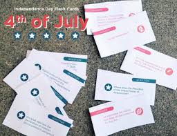 Here are some fun coupons you can print out to give to mom or any other special lady for mother's day! Independence Day Printable Flash Cards Make And Takes