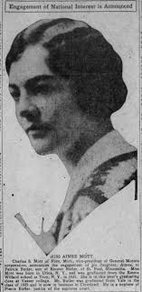 Engagement Aimee Mott to Patrick Butler 7 May 1925 news clipping