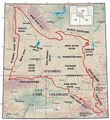 The Red Desert Wyoming Map Great Divide Basin - Wikipedia