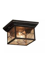A rich gives this beautiful light a sophisticated charm. Portfolio 0007938 Bronze Outdoor Flush Mount Light Fixture Ceiling Clear For Sale Online Ebay