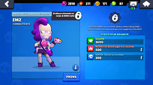 Attack, super and gadget description. Brawl Stars Nuovo Brawler Emz E Arrivato