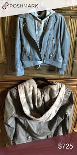 Iro Harper Grey Camo Combo Leather Jacket Leather Jacket Grey Camo Jackets