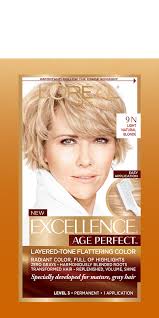 loreal paris excellence age perfect hair color for gray