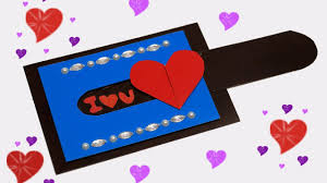 Valentine's day is a beautiful day associated with true love. Love You Card How To Make Love Slider Card Tutorial Diy Greeting Card Paper Crafts Julia Diy Youtube
