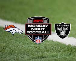 Raiders live stream info, tv channel: Steve Levy Brian Griese Louis Riddick And Laura Rutledge To Call 2019 Monday Night Football Doubleheader Game Espn Press Room U S