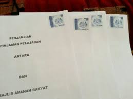 Mati Setem Perjanjian Pinjaman Pelajaran Mara Kujie2 Com