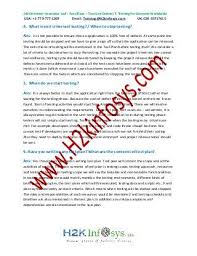 Latest Manual Testing Interview Questions And Answers 2015 H2kinfos Manual Testing This Or That Questions Interview Questions And Answers