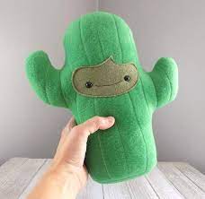 Cactus Stuffed Toy Stuffed Animal Cactus Southwest Room Etsy Cactus Plushie Cactus Pillow Pet Toys