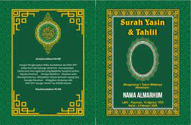 Bacaan yang populer di masyarakat saat mengisi kegiatan keagamaan di malam jumat adalah surat yasin. 22 Download Desain Cover Yasin Kosong Cdr Kumpulan Tutorial