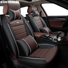 Kokololee Pu Leather Car Seat Covers For Mazda 626 Toyota Prius Kia Ceed 2017 Renault Scenic Fiat Uno Kia Spectra Honda Civic Car Car Seats Leather Car Seats