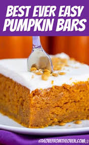 This Is The Best Pumpkin Bars Recipe I Ve Ever Made Great Texture Not Cakey Quick To Make An Easy Pumpkin Bars Pumpkin Recipes Dessert Pumpkin Cream Cheeses