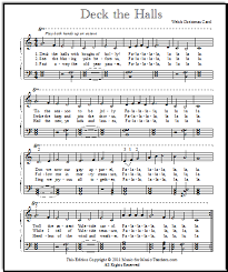 Check spelling or type a new query. Free Christmas Songs For Piano Guitar Leads Deck The Halls
