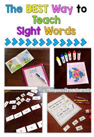 How To Teach Sight Words Ideas And Activities Mrs Thompson S Treasures Sight Words Kindergarten Sight Words Teaching Sight Words