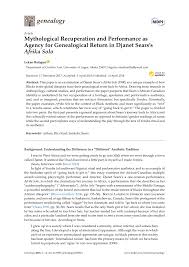 Salary, married, wedding, spouse, family. Pdf Mythological Recuperation And Performance As Agency For Genealogical Return In Djanet Sears S Afrika Solo