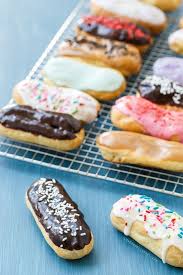 April Kitchen Challenge Results Eclairs Love And Olive Oil Recipe Eclair Recipe Eclairs Desserts