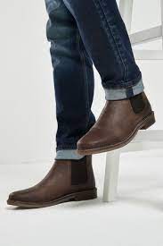 Maybe you would like to learn more about one of these? Buy Brown Leather Waxy Finish Chelsea Boots From Next Germany